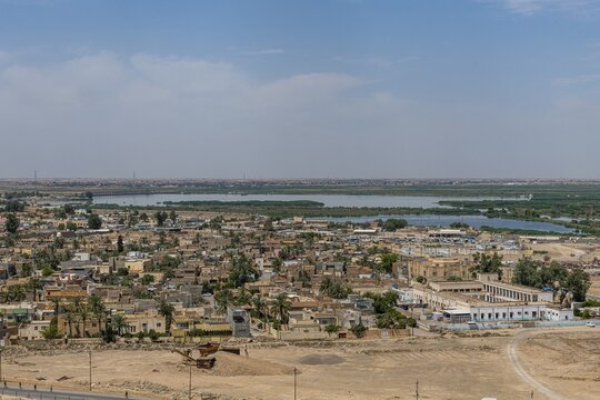 Overlook over Samarra, Unesco site, Samarra, Iraq