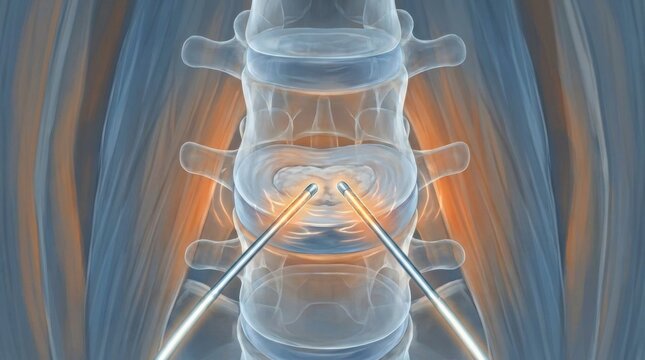 Minimally invasive spine surgery using advanced endoscopic instruments