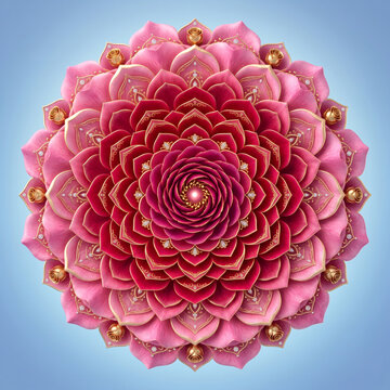 Futuristic Cyberpunk Mandala