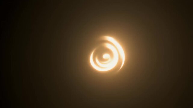 Small Shifting Patch of Light That Subtly Swirls Clockwise &ndash; Cinematic Minimal 16:9 Abstract Visual Design