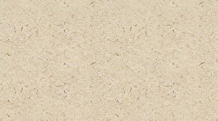 Obraz premium Vintage recycled paper texture with organic fiber flecks, beige parchment background, rustic craft paper surface for stationery design