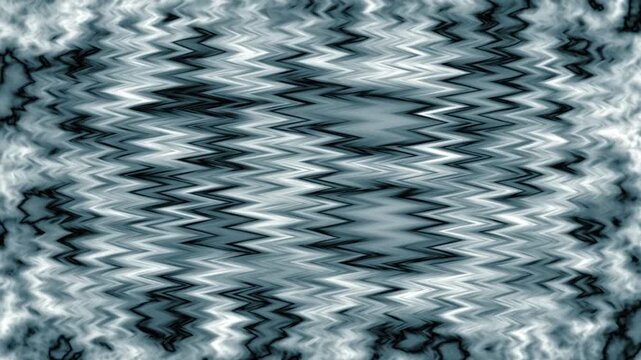 Elegant zigzag lines flowing smoothly with soft glow, cinematic lighting, seamless loop, drifting motion, dreamy abstract rhythm
