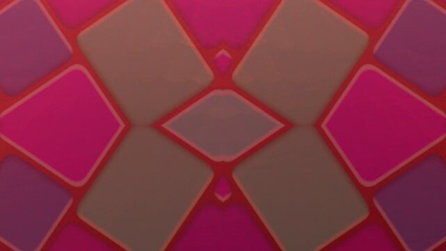 Bright Candy Tiles Geometric Pattern VJ Loop