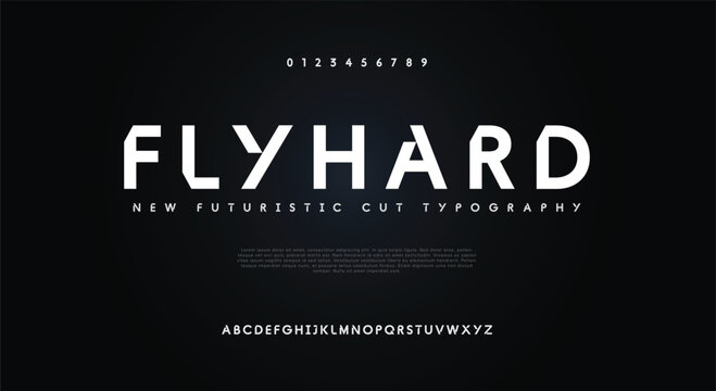 Architect project font, technical draw style alphabet. Geometrical typography. Wireframe letters, typographic design with draft strokes for architecture logo and headline. Isolated vector typese