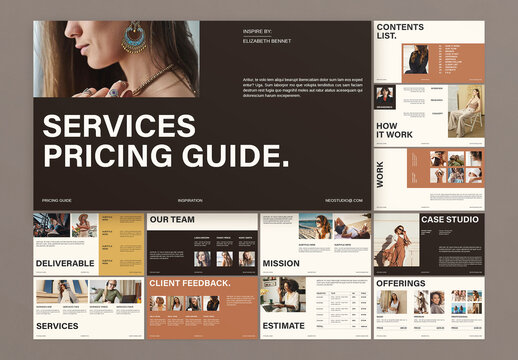 Services & Pricing Guide Presentation Template
