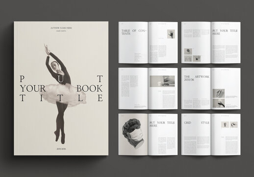 Book Layout Design Template