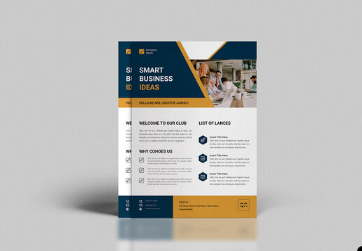 Smart Business Ideas Flyer Template