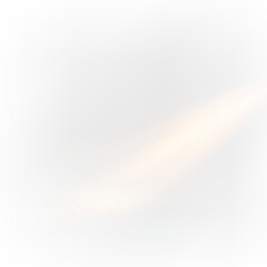 Fototapeta premium Sparkling golden haze with dramatic spotlight glow PNG