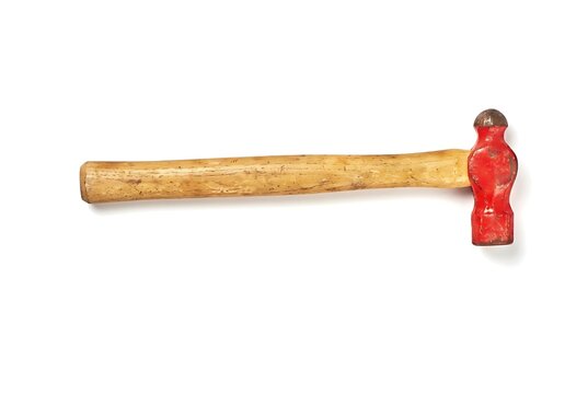 Ball-Peen Hammer with Wooden Handle