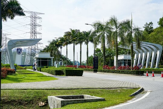 Johor, Malaysia, May 23, 2026: Sultan Ibrahim Stadium Gate A Entrance