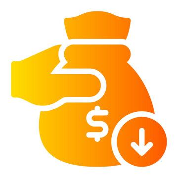 cost effective gradient icon