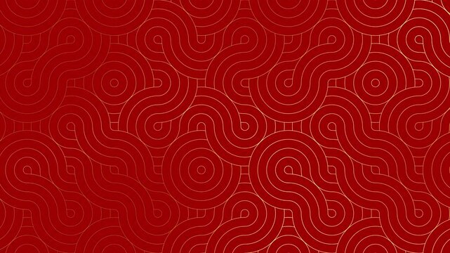 Oriental red gold festive gradient modern soft animation background pattern