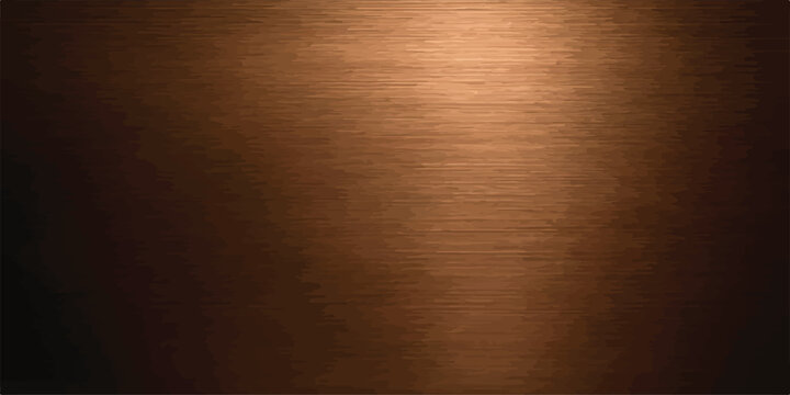 Brushed copper metal texture with sheet metal metallic texture surface