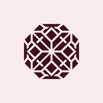 Modern Abstract Geometric Diamond Logo