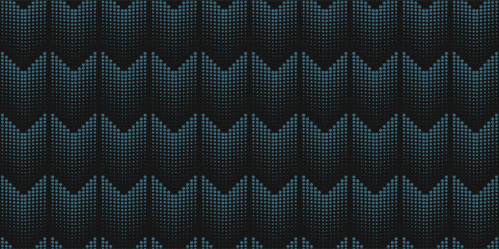 Seamless halftone hexagon shape dot pattern vector, Geometric Halftone Abstract pattern for Fabric and textile printing, sport jersey texture, wrapping paper, backdrops and packaging