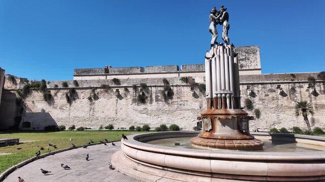 Amazing view of The Old town of Lecce, Apulia Region, Italy