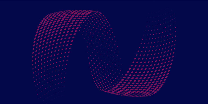 Halftone circle frame dotted background set. Round border Icon using halftone red circle dots raster texture. Grunge circular stain. Vector illustration.