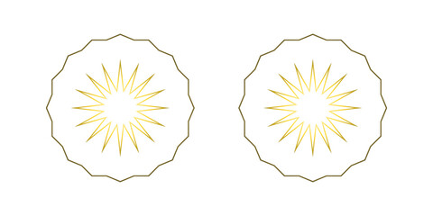 Colorful mandala. Abstract round pattern. Vector design element. © Arif