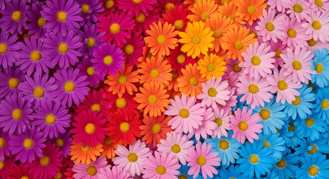 multi colore fiore