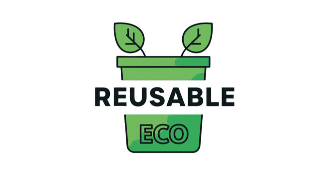 Eco-Friendly Reusable Plant-Based Container Emphasizing Sustainability and Environmentally Conscious Practices
