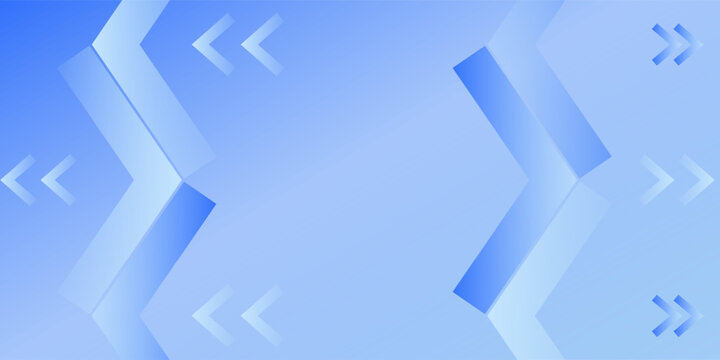 Abstract bright blue arrow shapes pattern background gradient modern