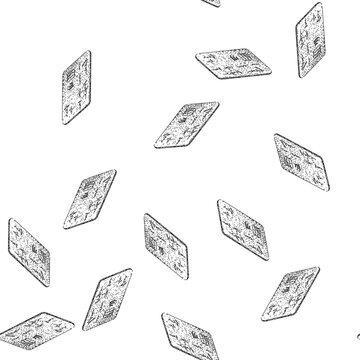 seamless pattern payment credit card hand drawn. balance interest, cashback rewards, debt issuer payment credit card black sketch illustration