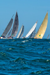 Sailing yacht race. Yachting. Sailing. Regatta  © Alvov