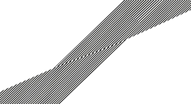 Abstract Diagonal Stripes Pattern, Black and White Geometric Design, Minimalist Background
