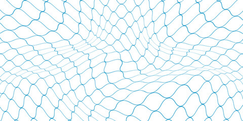 Mesh texture for fishing nets. Seamless pattern for sportswear or soccer goal, volleyball net, basketball hoop, hockey, athletics. vektor © Rania