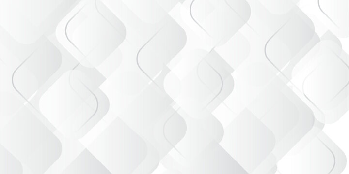 Modern elegant white gray banner background with creative design and shiny lines.Abstract white and grey triangle overlay texture background.white and grey glossy squares abstract tech banner design.