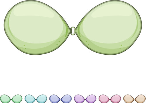 convertible strapless bra cartoon. up adhesive, backless padded, wireless lace convertible strapless bra sign colorful illustration