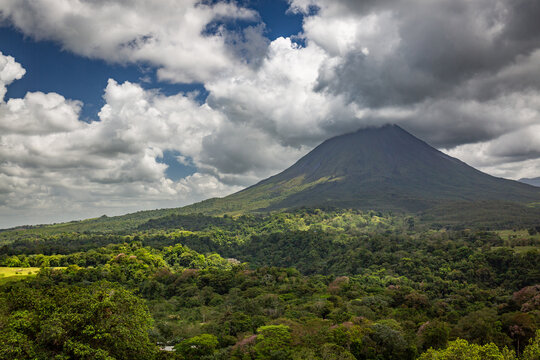 Ausblick auf den Vulkan Arenal in Costa Rica