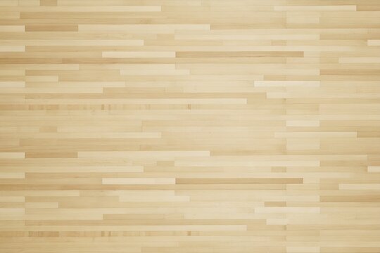 Light beige wooden floor parquet texture with staggered horizontal planks
