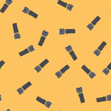 pattern weapon taser gun cartoon. tazer crime, shock arrest, baton scene weapon taser gun sign. seamless vector illustration