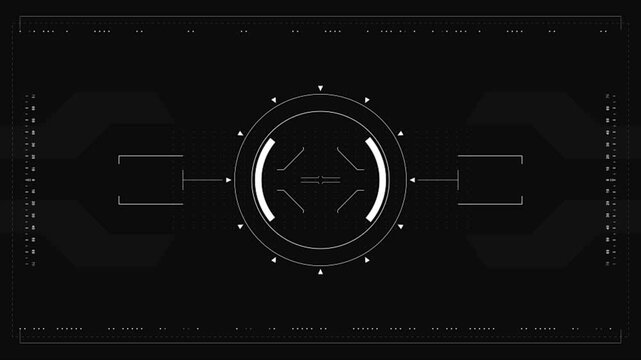 FPV Drone camera viewfinder interface overlay with flight telemetry indicators. Quadcopter OSD screen Video Camera Recorder Screen Overlay with HUD Interface Alpha Channel and Timer