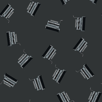 seamless pattern equipment binding machine cartoon. business book, press bind equipment binding machine sign vector