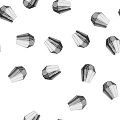 Fototapeta premium pattern flower marble vase cartoon. flower marble vase sign vector