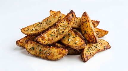 Roasted Potato Wedges with Herbs and Salt