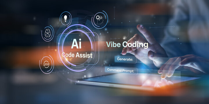 AI Code Assist Artificial Intelligence Programming Assistant with Vibe Coding and Prompt Engineering.