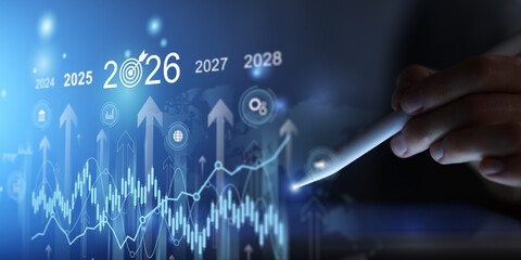 Predictive Analytics Dashboard for Monitoring Future Financial Trajectories. © Artemii Sh