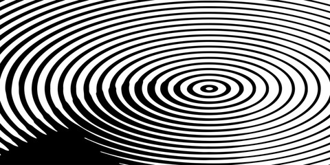Naklejka premium Futuristic 3D abstract background with gingham or tablecloth halftone line patterns. Trendy gradient monochrome lines pattern. Background design of presentation, poster, flyer, book cover, card, etc.