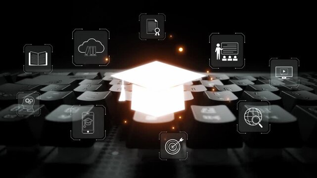 Online learning system combining digital education, e-learning, and virtual classroom to enhance learning, assessment, and global knowledge sharing. Marrow
