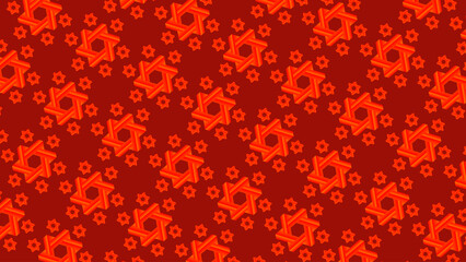 Fototapeta premium Seamless Geometric Star Pattern for Modern Presentation and Business Background