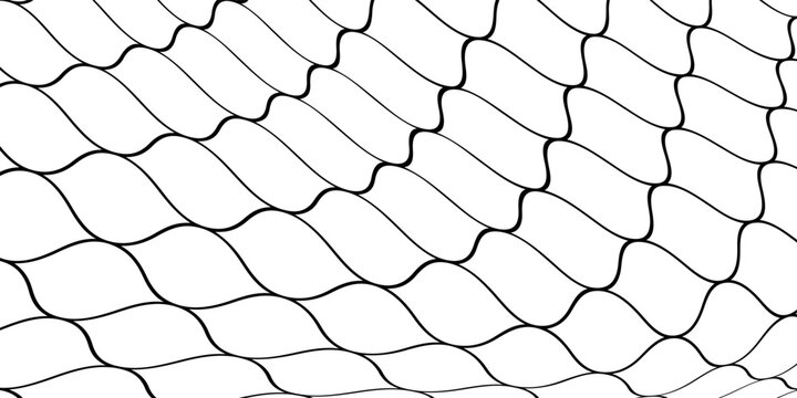 Mesh texture for fishing nets. Seamless pattern for sportswear or soccer goal, volleyball net, basketball hoop, hockey, athletics. Abstract net background for sports