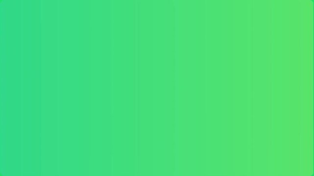 Gradient Color Flickering Stock Video on Green Screen Background