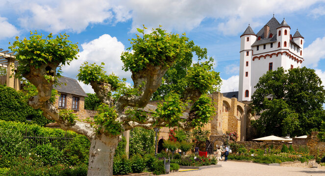 Eltville am Rhein, Kurf&uuml;rstliches Wahrzeichen der Stadt am Rheinufer