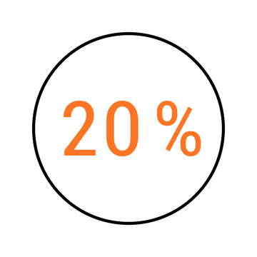 Alcohol percentage icon. Food and alcoholic beverage line symbol. Color.