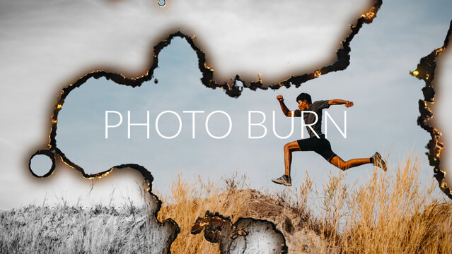 Photo Burn Animator &ndash; Cinematic Burning Effects for Photo Animation, Fire Burn Motion and Dramatic Visual Style for Social Media and Video Presentation