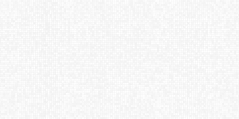 Fototapeta premium Abstract White color random pixel background vector design.