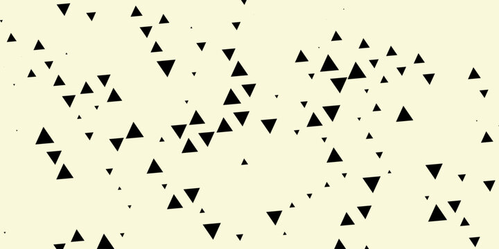 Halftone triangles pattern. Abstract geometric gradient background. Vector illustration